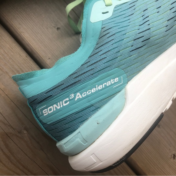 Women's 8.5 Salomon Sonic 3 Accelerate Running Shoes Racing Runners Sneakers - Picture 10 of 14